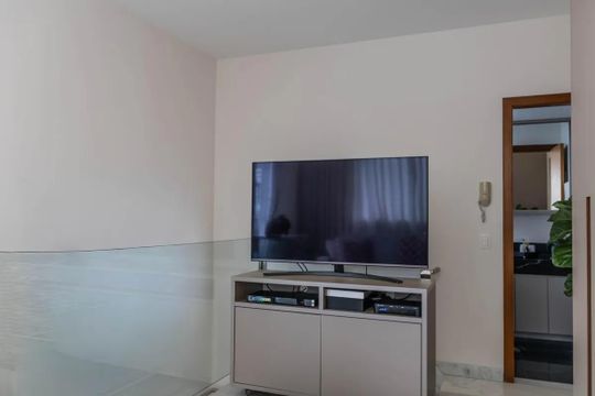 Sala de apartamento para alugar com 2 quartos, 137m² em Gutierrez, Belo Horizonte
