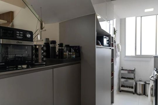 Cozinha de apartamento para alugar com 2 quartos, 137m² em Gutierrez, Belo Horizonte