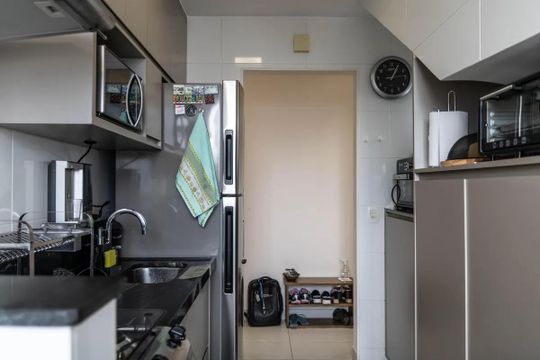 Cozinha de apartamento para alugar com 2 quartos, 137m² em Gutierrez, Belo Horizonte