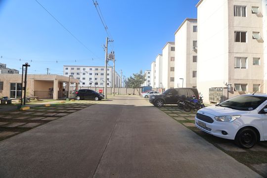 Área comum de apartamento para alugar com 1 quarto, 48m² em Rio Branco, Canoas