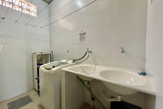 Área de serviço de kitnet/studio para alugar com 1 quarto, 26m² em Santa Cruz, Belo Horizonte