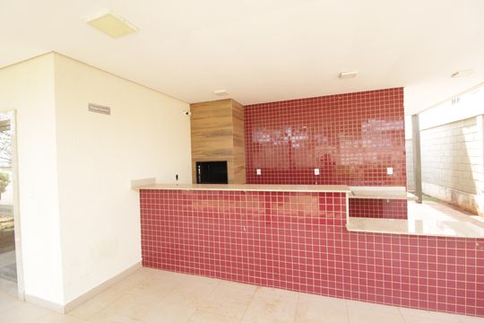 Área comum - Churrasqueira de apartamento para alugar com 2 quartos, 41m² em Shopping Park, Uberlândia