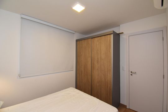 Quarto do Studio de kitnet/studio à venda com 1 quarto, 30m² em Centro, Curitiba