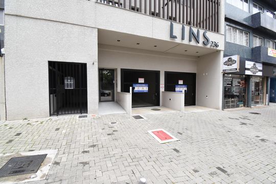 Fachada de kitnet/studio à venda com 1 quarto, 30m² em Centro, Curitiba