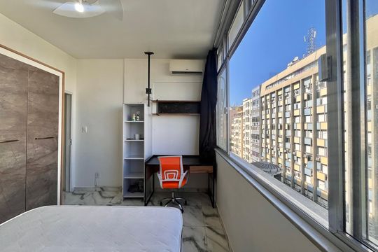 Studio de apartamento para alugar com 1 quarto, 44m² em Copacabana, Rio de Janeiro