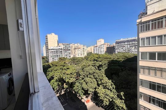 Vista do Studio de apartamento para alugar com 1 quarto, 44m² em Copacabana, Rio de Janeiro