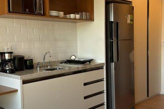Apartamento para alugar com 1 quarto, 26m² em Brooklin, São Paulo