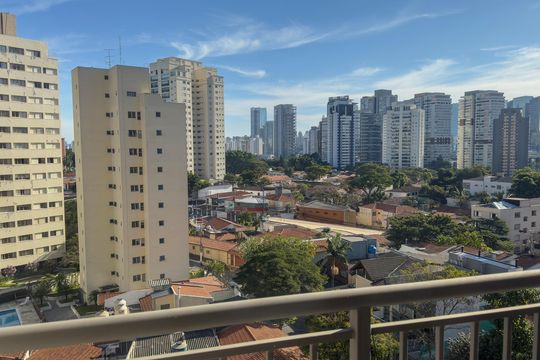 vista de kitnet/studio à venda com 1 quarto, 25m² em Jardim das Acacias, São Paulo