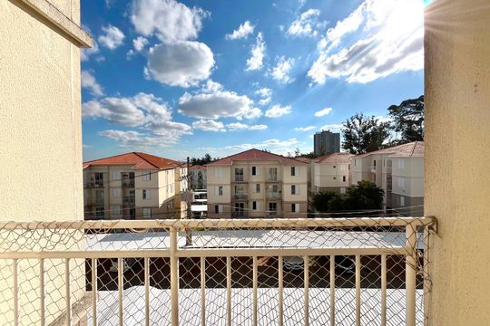 Vista da Sacada de apartamento à venda com 2 quartos, 45m² em Vila Marieta, Campinas