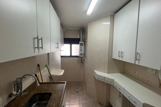 Cozinha - Armários de apartamento para alugar com 2 quartos, 67m² em Vila Andrade, São Paulo