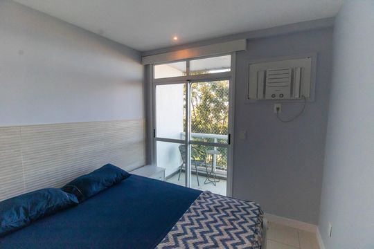 Quarto  de apartamento para alugar com 1 quarto, 45m² em Camboinhas, Niterói