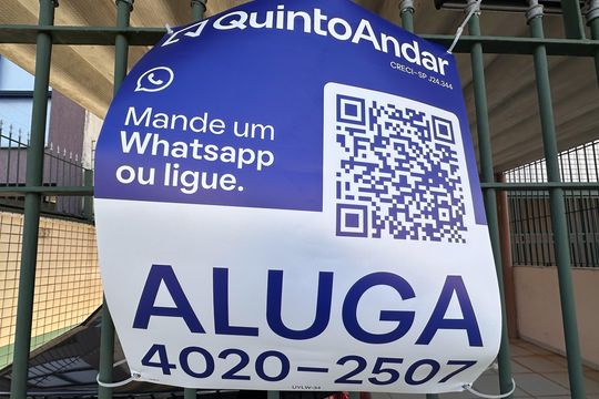 Placa de apartamento para alugar com 2 quartos, 67m² em Parque Sao Diogo, São Bernardo do Campo