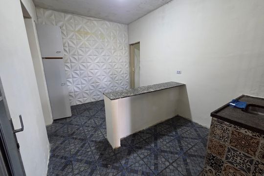 Cozinha de casa para alugar com 2 quartos, 250m² em Jardim Melvi, Praia Grande