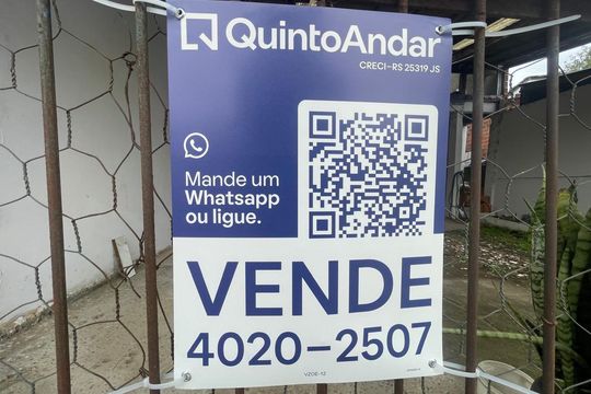 Placa  de casa à venda com 3 quartos, 185m² em Canudos, Novo Hamburgo