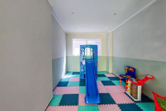 Área comum de apartamento à venda com 1 quarto, 45m² em Santo Amaro, São Paulo