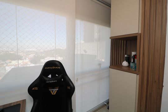 Varanda da Sala de apartamento à venda com 2 quartos, 49m² em Vila Bela, São Paulo