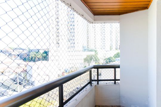 Varanda da Sala de apartamento para alugar com 3 quartos, 67m² em Vila Pedro Moreira, Guarulhos