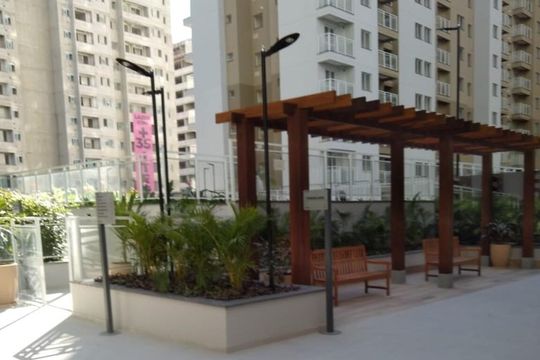 Área externa de apartamento à venda com 2 quartos, 48m² em Santo Cristo, Rio de Janeiro