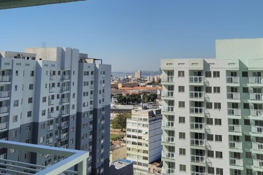 Vista da Varanda de apartamento à venda com 2 quartos, 48m² em Santo Cristo, Rio de Janeiro