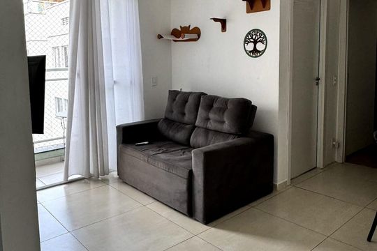 Sala de apartamento à venda com 2 quartos, 48m² em Santo Cristo, Rio de Janeiro
