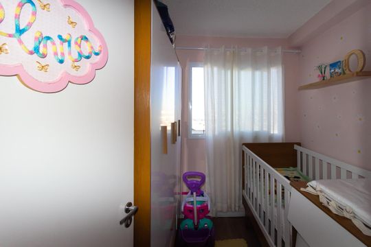 Quarto 1 de apartamento para alugar com 2 quartos, 34m² em Vila Tolstoi, São Paulo