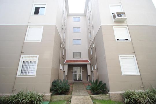 Fachada do bloco de apartamento para alugar com 2 quartos, 60m² em Humaitá, Porto Alegre