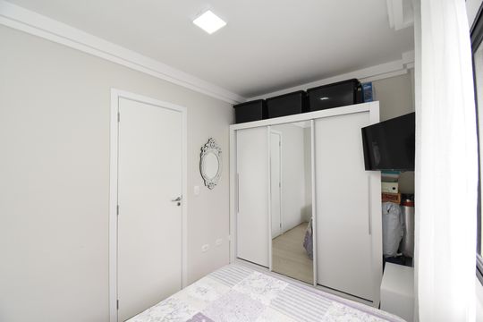 Quarto 2 de casa de condomínio à venda com 2 quartos, 99m² em Atuba, Curitiba