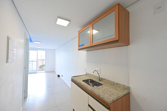 Cozinha de kitnet/studio para alugar com 1 quarto, 26m² em Vila da Saúde, São Paulo
