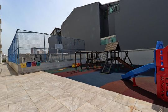 Área Comum - Playground de apartamento à venda com 3 quartos, 126m² em Vila Scarpelli, Santo André