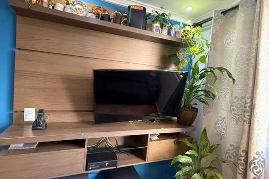 Sala de apartamento à venda com 2 quartos, 56m² em Jardim Sao Saverio, São Paulo