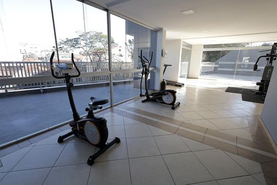 Área comum - Academia de apartamento à venda com 2 quartos, 60m² em Vila Helena, Santo André