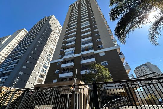 Fachada de apartamento para alugar com 1 quarto, 71m² em Alphaville Residencial Um, Barueri