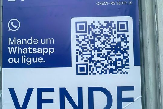 Placa de apartamento à venda com 2 quartos, 60m² em Agronomia, Porto Alegre