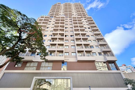 Fachada  de kitnet/studio à venda com 1 quarto, 25m² em Santo Amaro, São Paulo
