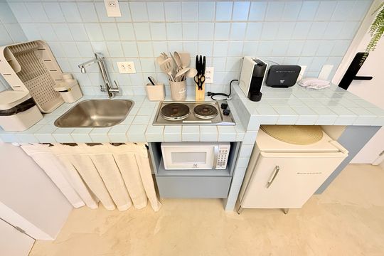 Cozinha  de kitnet/studio à venda com 1 quarto, 25m² em Santo Amaro, São Paulo