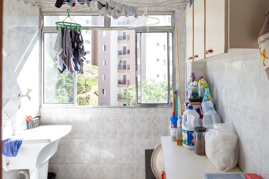 Área de Serviço de apartamento para alugar com 2 quartos, 50m² em Mikail Ii, Guarulhos