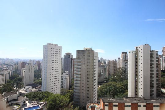 Varanda Gourmet - Vista de apartamento para alugar com 4 quartos, 170m² em Vila Suzana, São Paulo