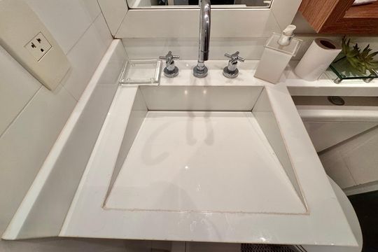 Banheiro Social de apartamento à venda com 3 quartos, 139m² em Recreio dos Bandeirantes, Rio de Janeiro