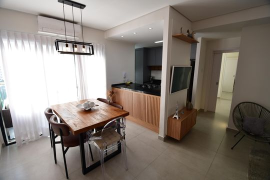 Sala de apartamento à venda com 1 quarto, 51m² em Centro, Campinas
