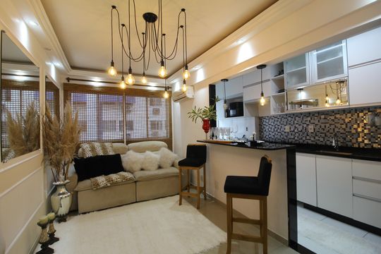 Sala de apartamento à venda com 2 quartos, 51m² em Jacarepaguá, Rio de Janeiro