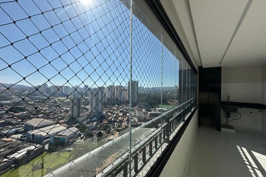 Varanda da Sala de apartamento à venda com 3 quartos, 80m² em Vila Militar, Barueri