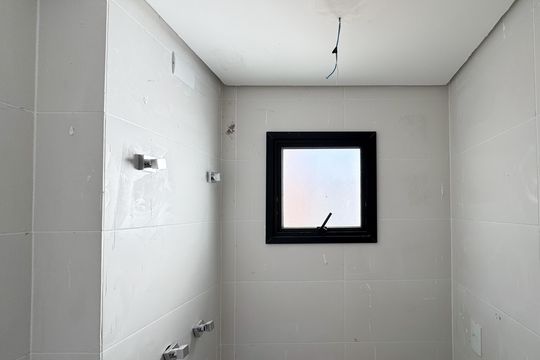 Banheiro Social de apartamento à venda com 2 quartos, 67m² em Nova Petrópolis, São Bernardo do Campo