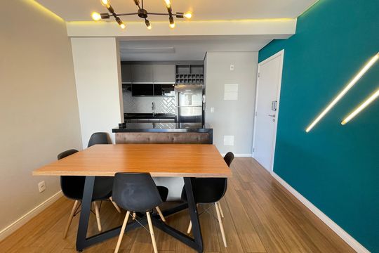 Sala de apartamento para alugar com 2 quartos, 80m² em Vila Sonia, São Paulo