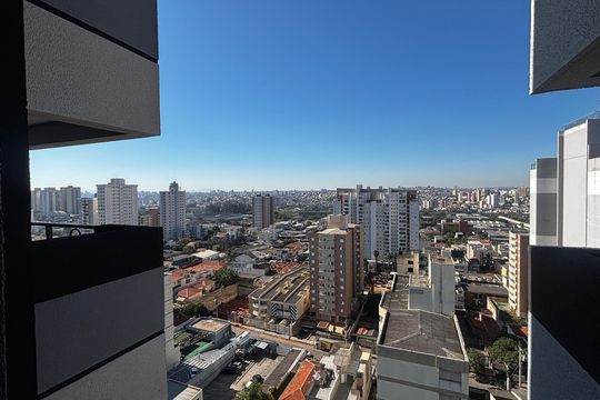 Área de Serviço - Varanda de apartamento à venda com 3 quartos, 112m² em Jardim, Santo André