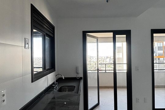 Cozinha de apartamento à venda com 3 quartos, 112m² em Jardim, Santo André