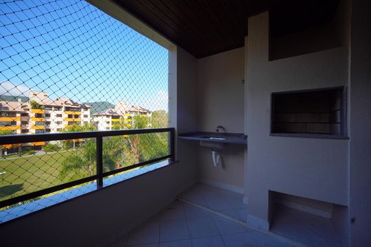 Varanda da Sala de apartamento para alugar com 2 quartos, 80m² em Saco Grande, Florianópolis