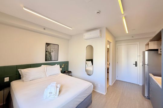Kitnet/Studio à venda com 1 quarto, 25m² em Santo Amaro, São Paulo