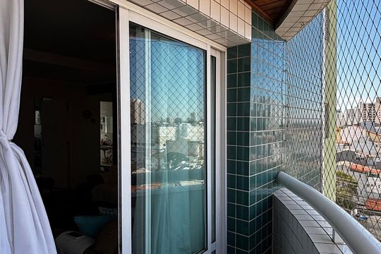 Sala - Varanda de apartamento à venda com 3 quartos, 90m² em Pinheirinho, Santo André