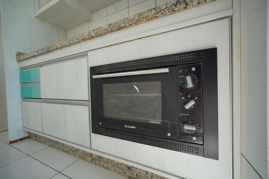 Cozinha de apartamento para alugar com 2 quartos, 60m² em Bela Vista, Palhoça
