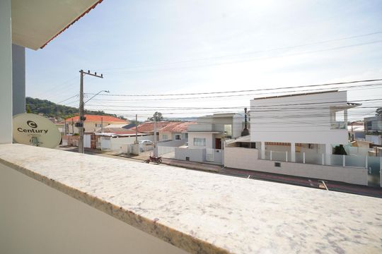 Varanda da Sala de apartamento para alugar com 2 quartos, 60m² em Bela Vista, Palhoça